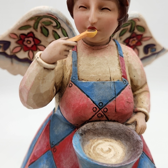 Jim Shore Bless This Kitchen 2006 Angel Figurine #882 - Picture 2 of 8